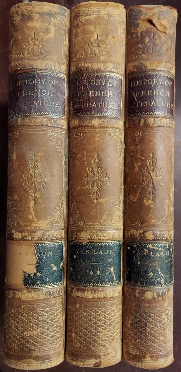 History of French Literature from Its Origin to the Reign of Louis Phillipe (3 Volume set)