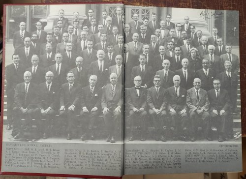 Harvard Law School Yearbook 1967 (Sesquicentennial Edition)