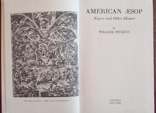American Aesop: Negro and Other Humor