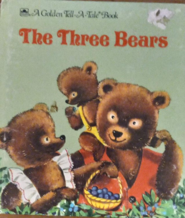 The Three Bears (A Golden Tell-A-Tale Book)
