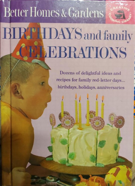 Better Homes & Gardens Birthdays and Family Celebrations