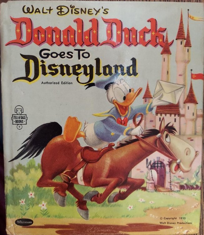 Walt Disney's Donald Duck Goes to Disneyland