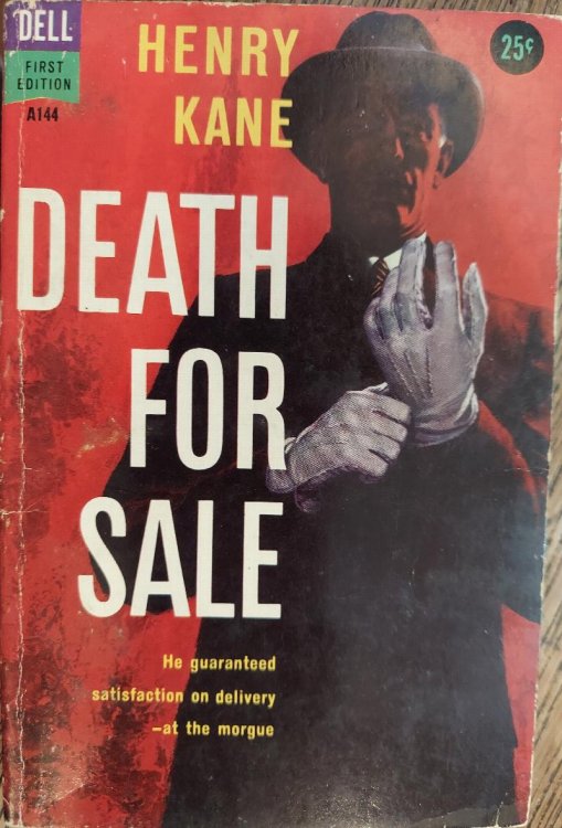 Death for Sale (Dell A144)