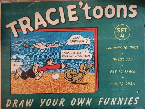 Tracie 'toons Draw Your Own Funnies Set of 4