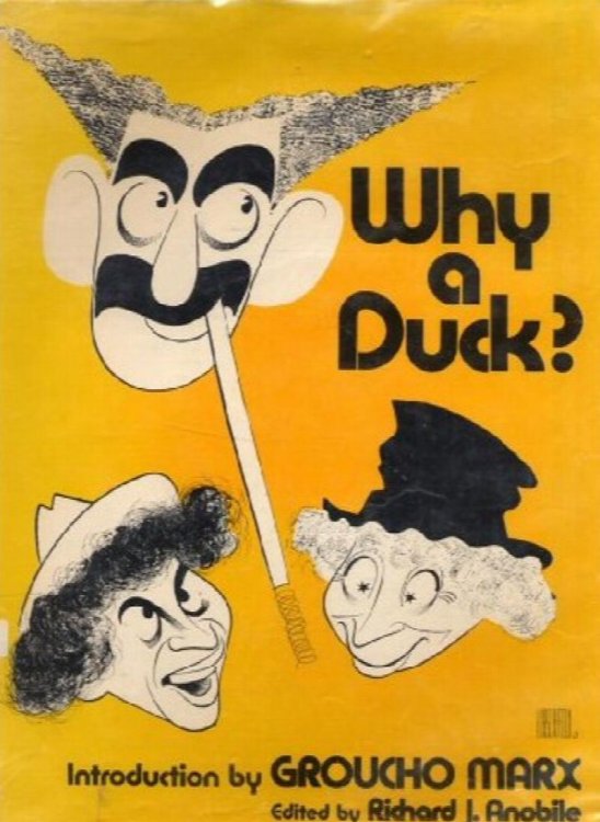 Why a Duck Visual and Verbal Gems from the Marx Brothers Movies