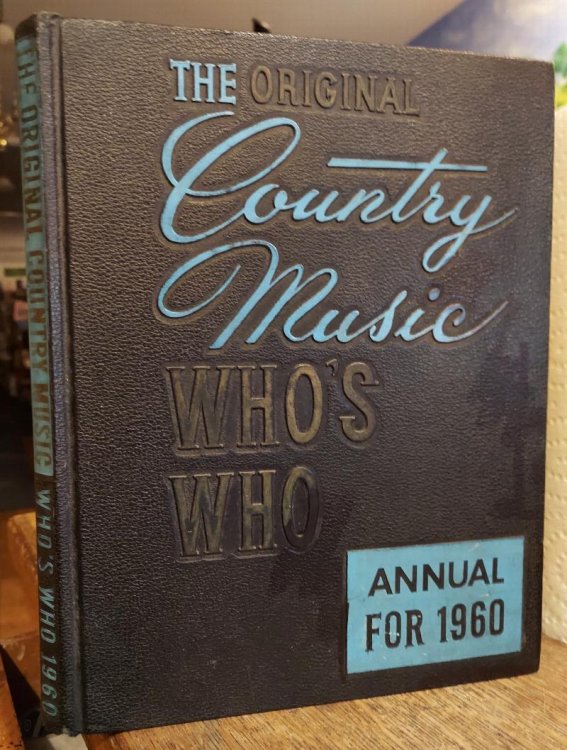 The Original Country Music Who's Who Annual for 1960