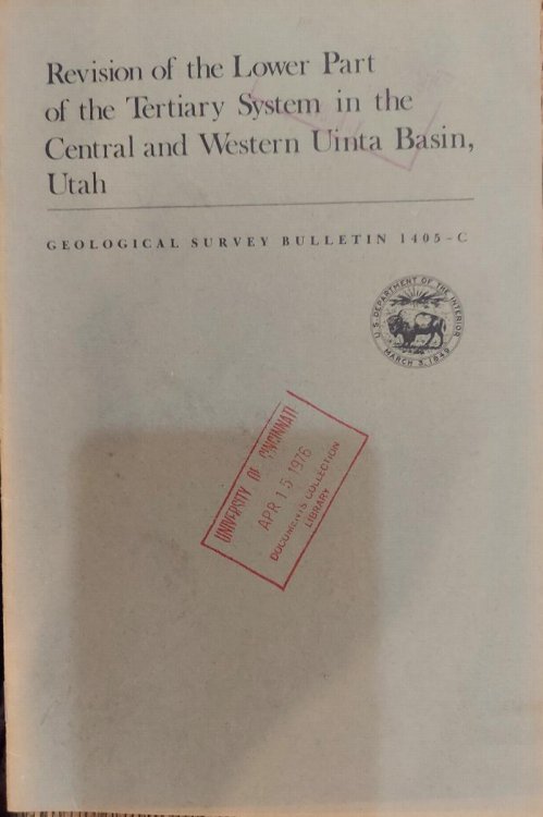 Revision of the Lower Part of the Tertiary System in the Central and Western Uinta Basin, Utah