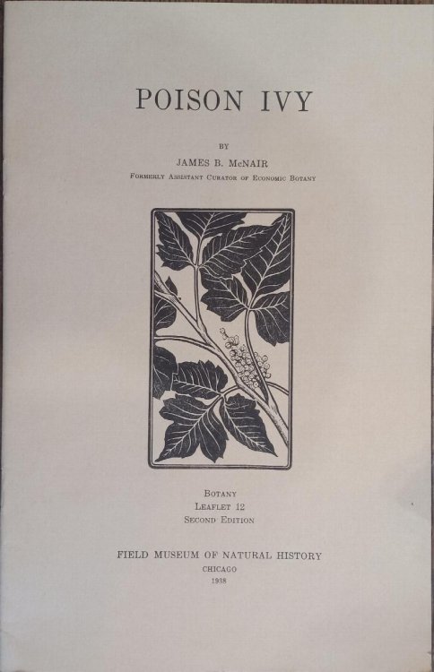 Poison Ivy (Botany Leaflet 12 Second Edition)