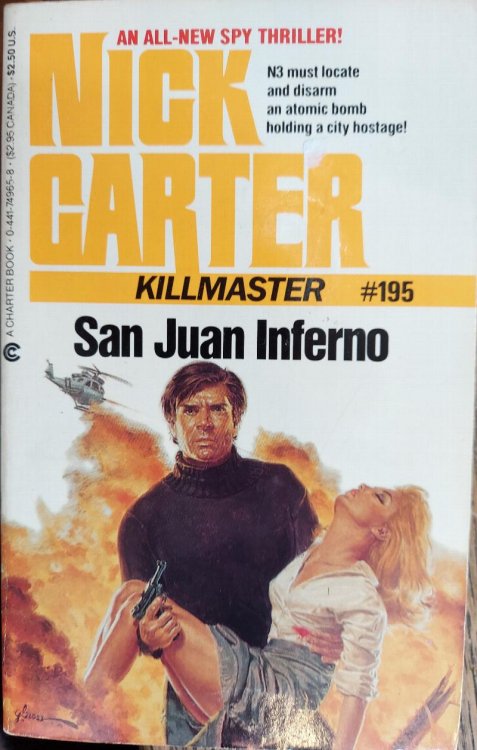 San Jan Inferno Killmaster #195 (Nick Carter)