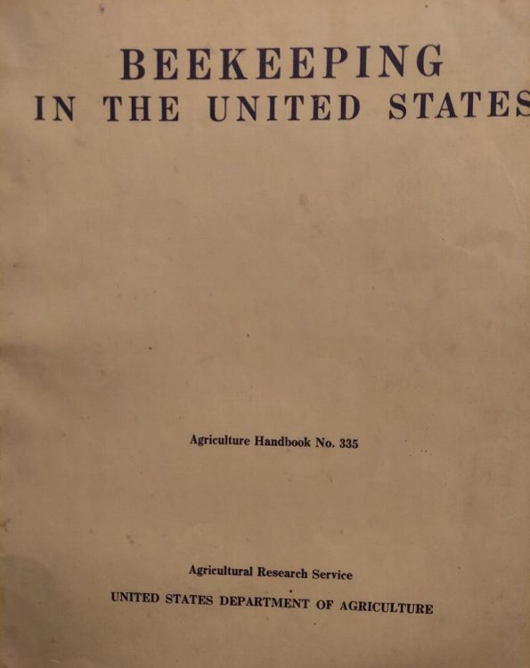 Beekeeping in the United States (Agriculture Handbook No. 335)