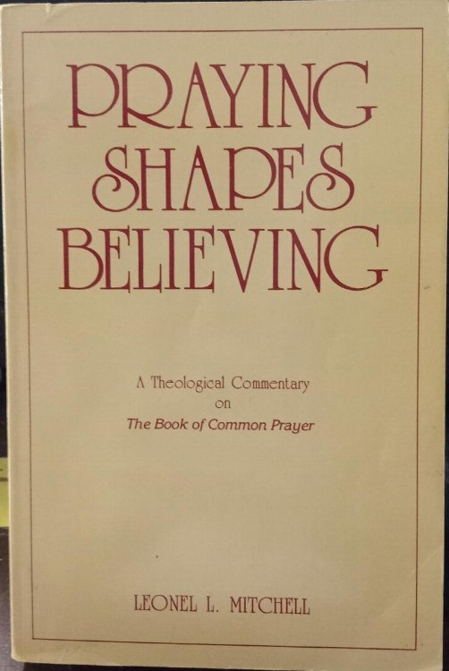 Praying Shapes Believing: A Theological Commentary on the Book of Common Prayer
