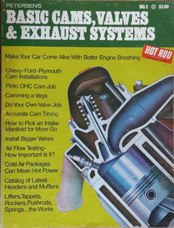 Basic Cams, Valves and Exhaust Systems (Hot Rod Magazine Technical Library #2)