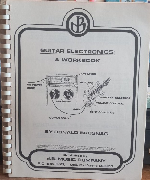 Guitar Electronics: A Workbook