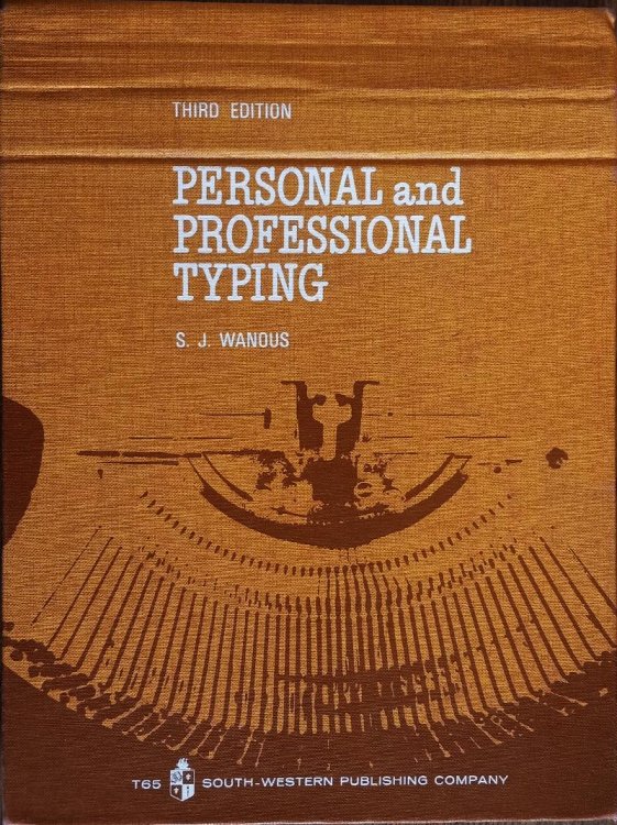 Personal and Professional Typing (Third Edition)