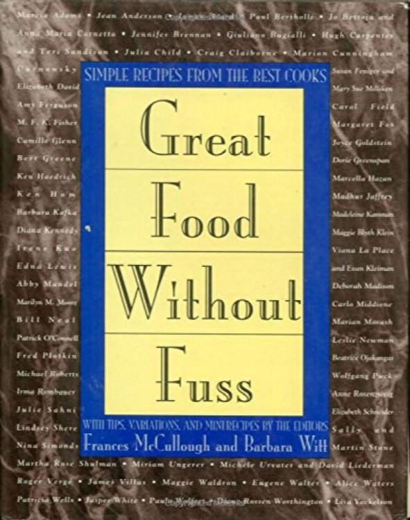 Great Food Without Fuss
