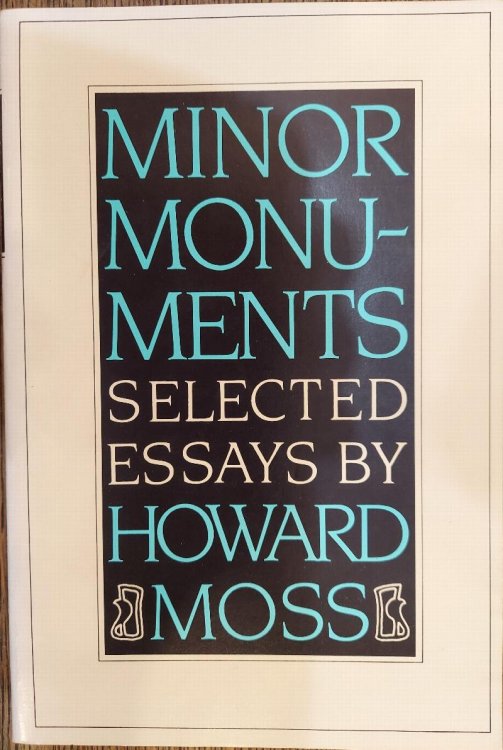 Minor Monuments: Selected Essays