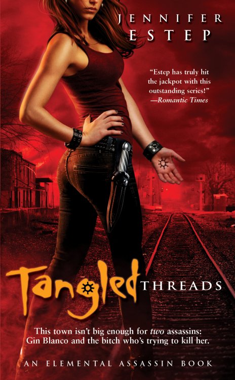 Tangled Threads (An Elemental Assassin Book)