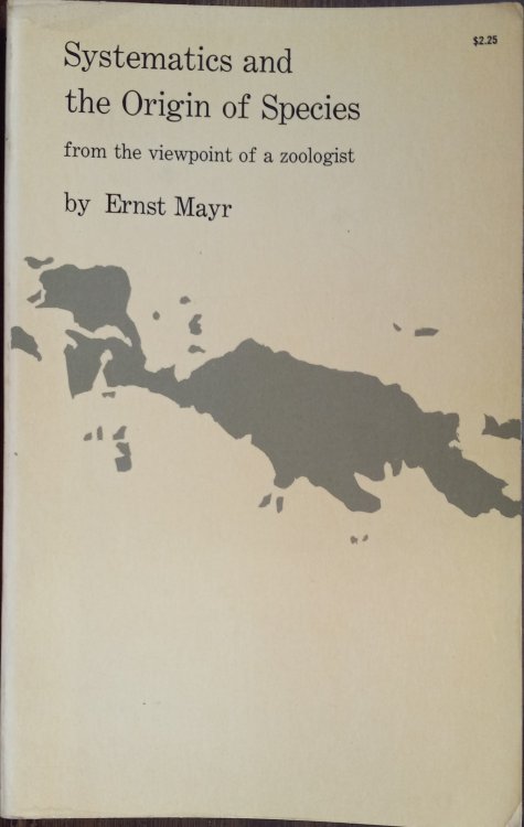 Systematics and the Origin of Species from the Viewpoint of a Zoologist