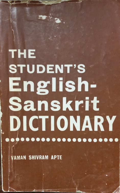 The Student's English-Sanskrit Dictionary