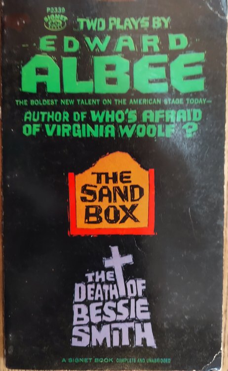Two Plays : The Sand Box and The Death of Bessie Smith