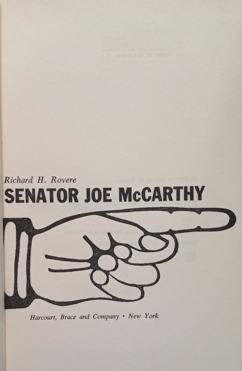 Senator Joe McCarthy