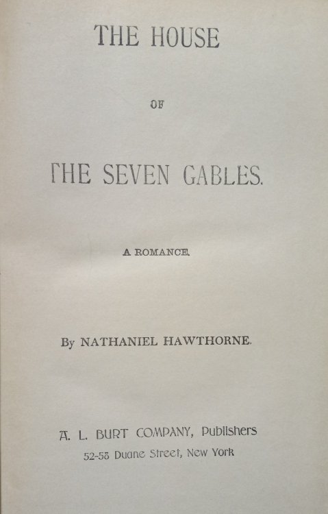The House of the Seven Gables