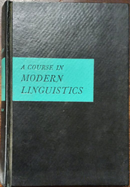 A Course in Modern Linguistics