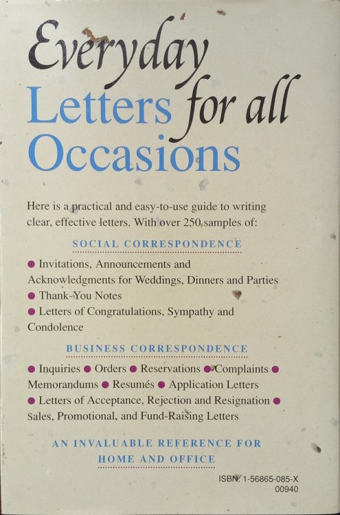 Everyday Letters for All Occasions
