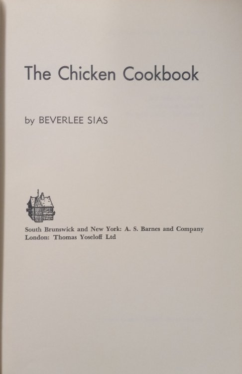 The Chicken Cookbook