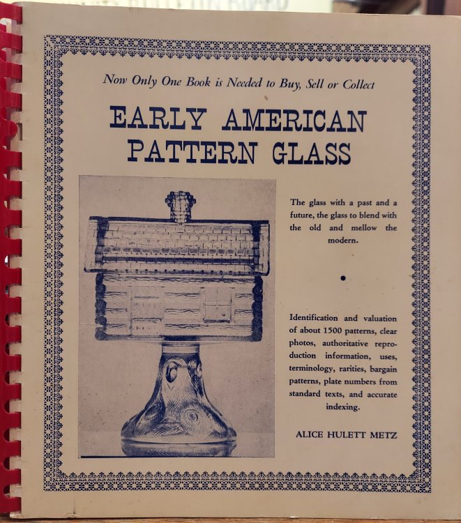 Early American Pattern Glass