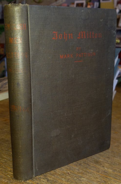 John Milton (English Men of Letters)
