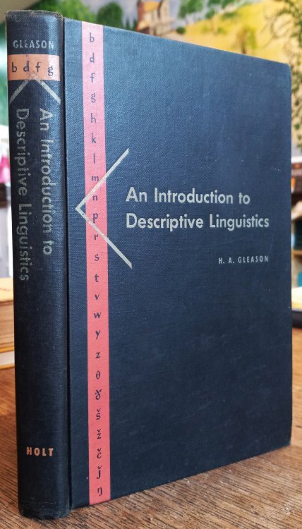 An Introduction to Descriptive Linguistics