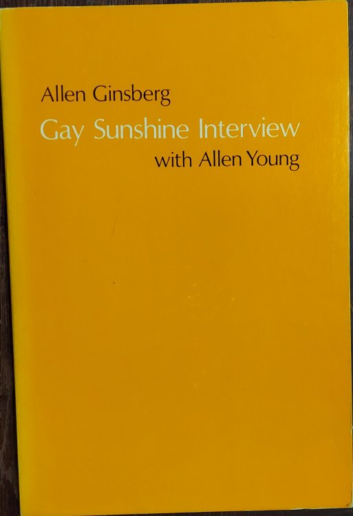 Gay Sunshine Interview