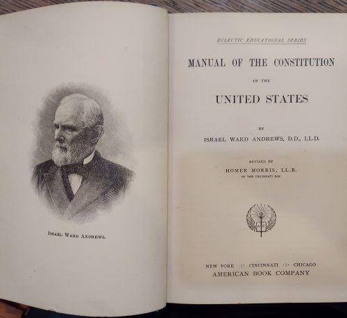 New Manual of the Constitution of the United States