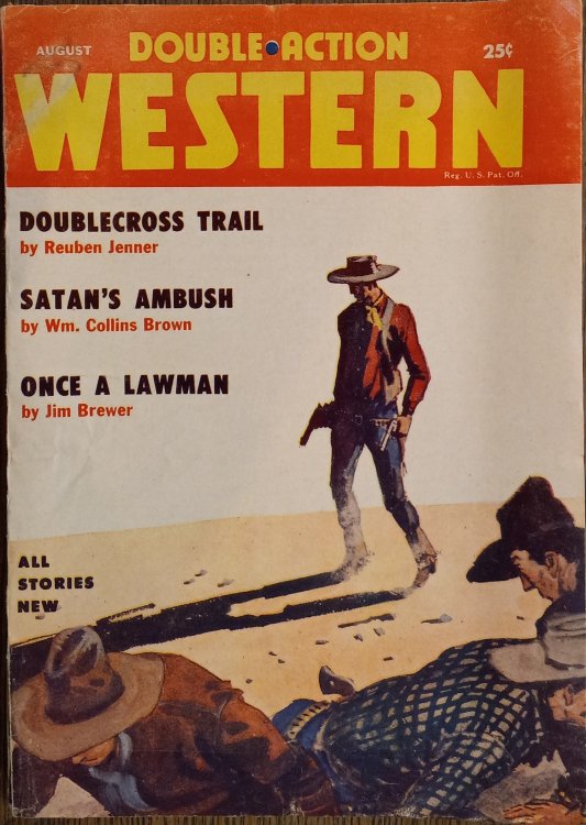 Double Action Western Vol. 23 No. 6 (August 1956)