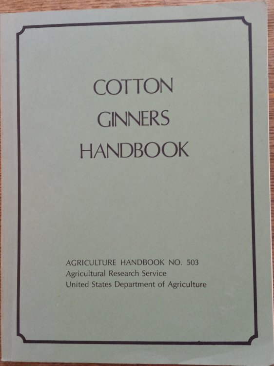 Cotton Ginners Handbook