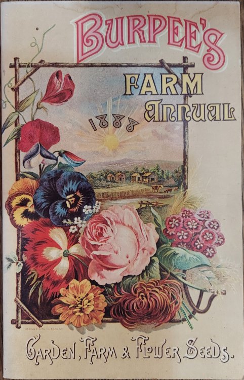 Burpee's Farm Annual 1888 - Garden, Farm, & Flower Seeds