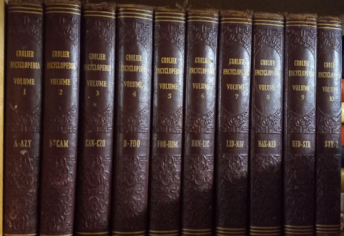 Grolier Encyclopedia - Ten Volume Set
