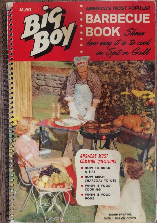 Big Boy Barbecue Book Shows How Easy it is to Cook on Spit or Grill