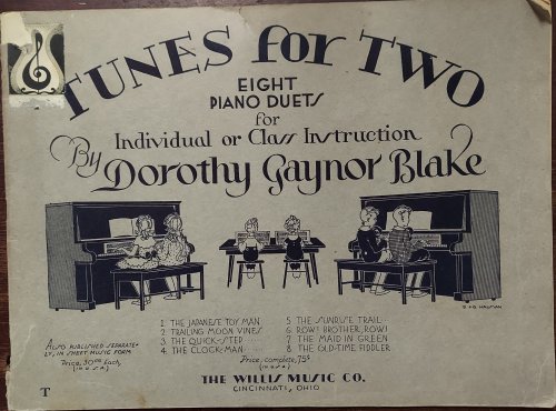 Tunes for Two : Eight Piano Duets for Individual or Class Instruction