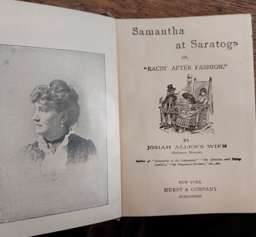 Samantha at Saratoga, or, 