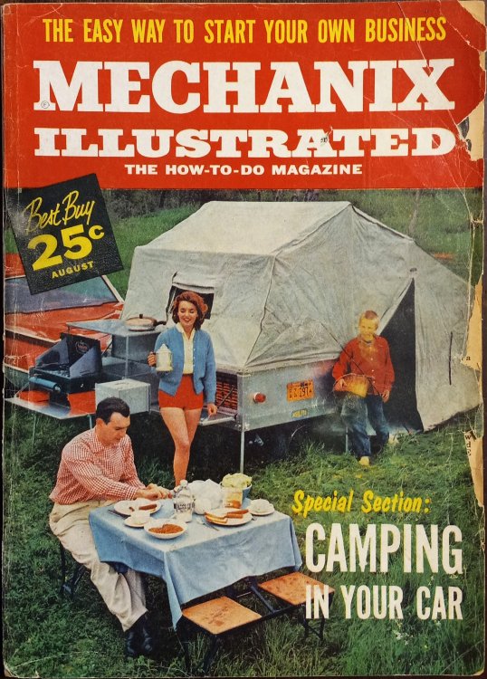 Mechanix Illustrated: The How-to-Do Magazine (August 1960)