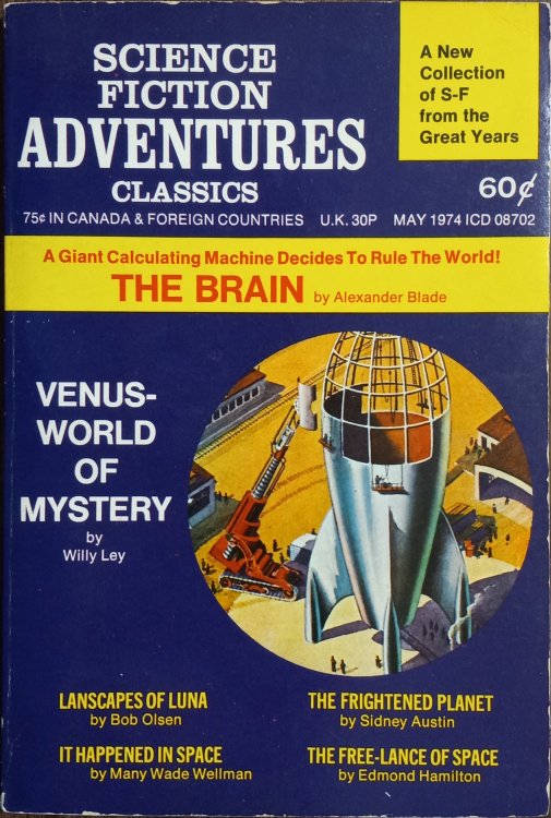 Science Fiction Adventures Classics: A New Collection of S-F From the Great Years (May 1974)