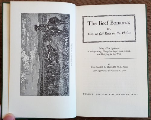 The Beef Bonanza, or, How to Get Rich on the Plains: Being a Description of Cattle-growing, Sheep-farming, Horse-raising, and Dairying in the West