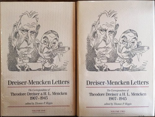 Dreiser-Mencken Letters: The Correspondence of Theodore Dreiser & H.L. Mencken 1907-1945 (Two Volume Set)