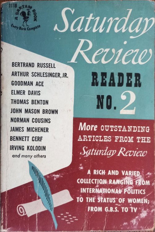 Saturday Review Reader No. 2: A Collection of Articles of General Interest from the Saturday Review