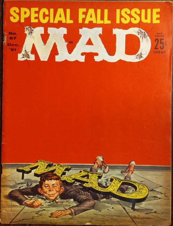 Mad Magazine No. 67 (December 1961) - Special Fall Issue
