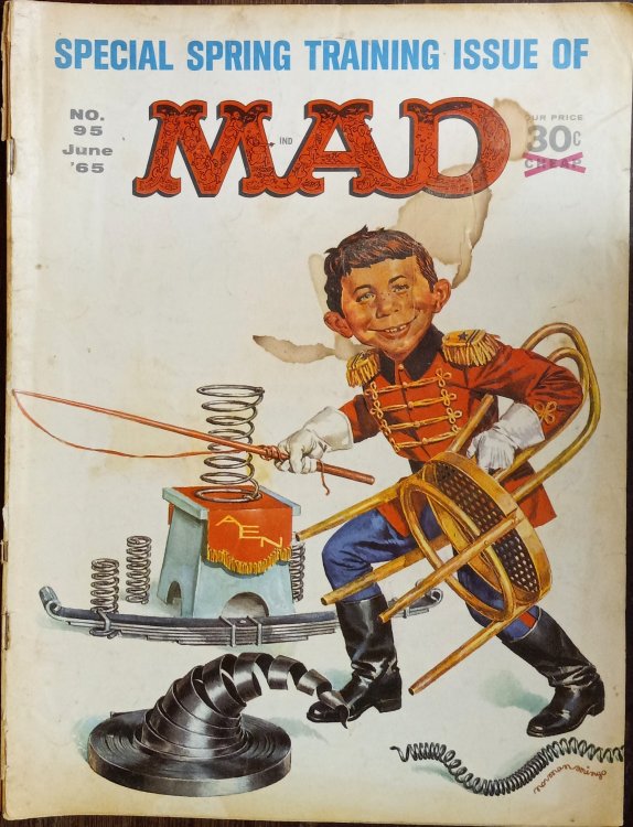 Mad Magazine No. 95 (June 1965) - Special Spring Training Issue