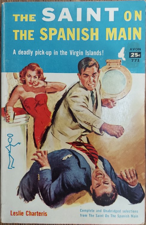 The Saint on the Spanish Main (Avon #771)
