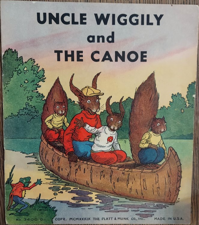 Uncle Wiggily and the Canoe (#3600G)